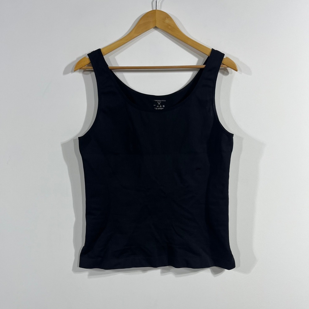 Underoutfit Style 591 Black Compression Tank Top Shaper Camisole Womens 4XL